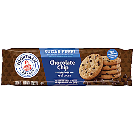 8 oz Sugar Free Chocolate Chip Cookies
