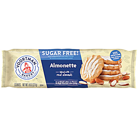 8 oz Sugar Free Almonette Cookies