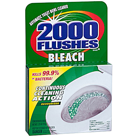 2000 Flushes 1.2 oz Bleach Toilet Bowl Cleaner