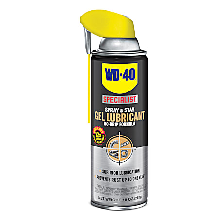 Specialist Spray & Stay Gel Lubricant No-Drip Formula 10 Oz.