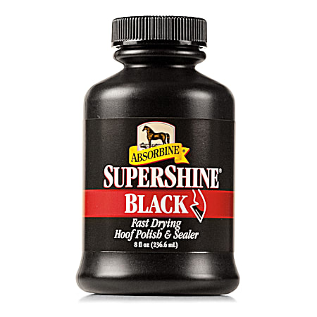 SuperShine Black Hoof Polish & Sealer