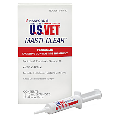 Masti-Clear Mastitis Treatment - 12 Ct