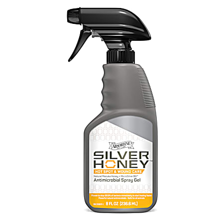 Absorbine 8 oz Silver Honey Hot Spot & Wound Care Spray Gel