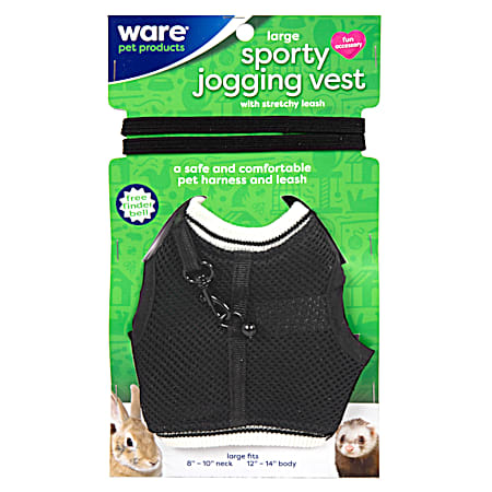 Walk-N-Vest Size Large Small Animal Harness/Leash - Assorted