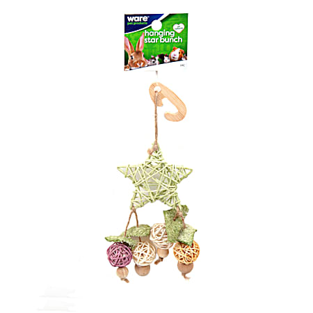 Ware Hanging Star Bunch Small Animal Chew Toy