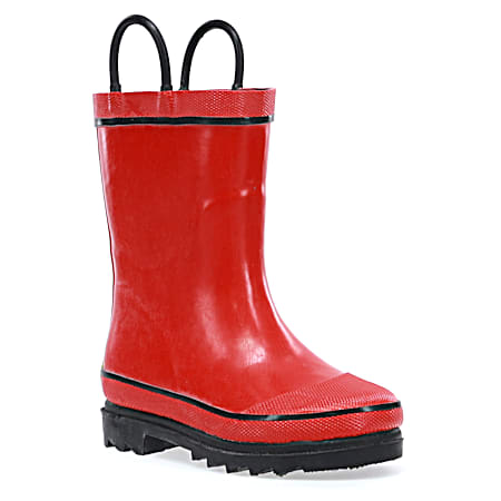Kids' Firechief 2 Red Rain Boots