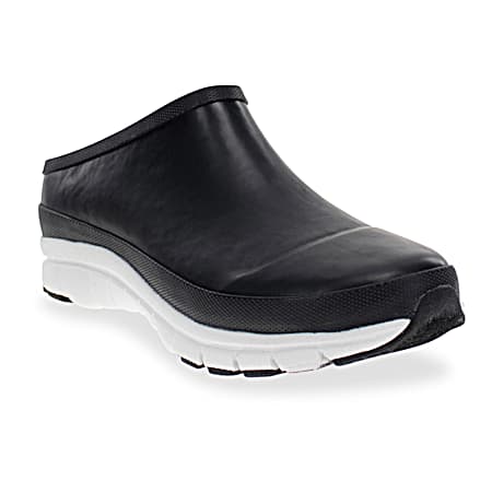 Ladies' Rain Runner Mule Black Shoes