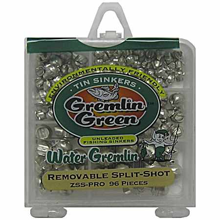 Water Gremlin 96 Pc. Lead-Free Split Shot Assortment