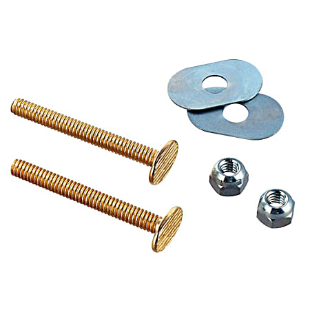 PlumbCraft Toilet Bolts - 1/4 In. x 2-1/4 In.