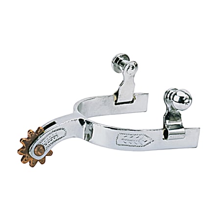 Weaver Leather Children's Spurs w/ Engraved Band