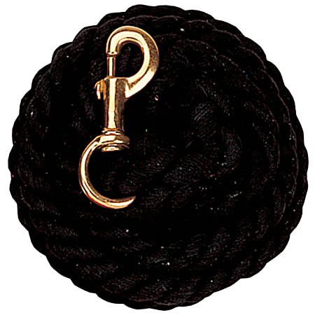 Weaver Leather Black Cotton Lead Rope