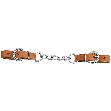 Weaver Leather Heavy-Duty Single Link Chain Curb Strap