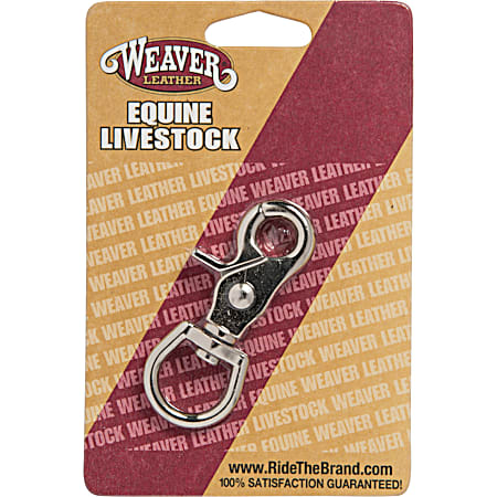Weaver Leather Nickel-Plated Scissor Snap