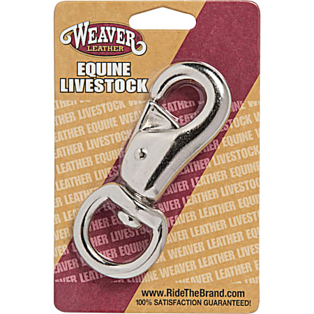Weaver Leather Nickel-Plated Bull Snap