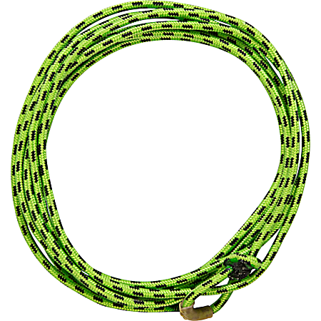 Kid's Lime Green/Black Braided Nylon Rope