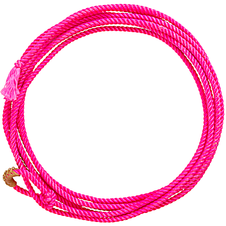 Hot Pink Kid's Waxed Nylon Rope