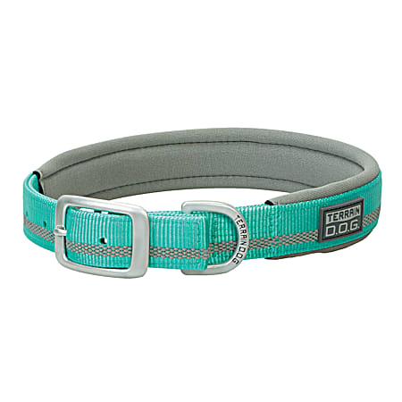 1 in x 21 in Reflective Neoprene Lined Collar for Dogs