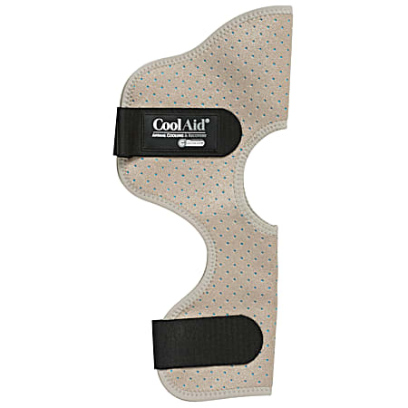 Tan CoolAid Equine Icing & Cooling Hock Wraps