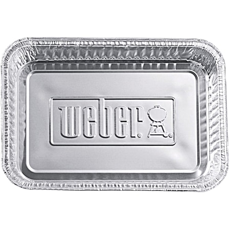 Large Disposable Aluminum Foil Pans - 10 Pk