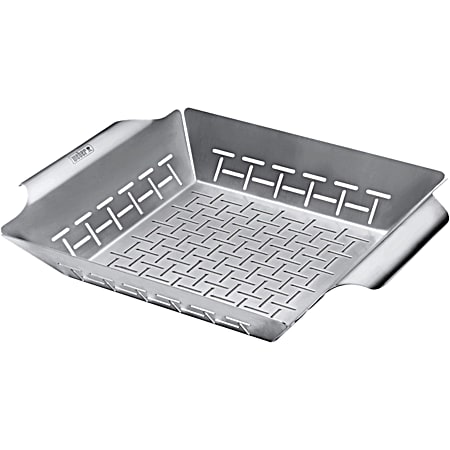 Large Deluxe Stainless Steel Grilling Basket