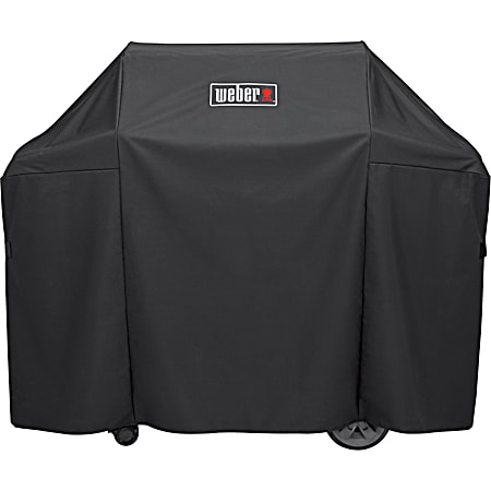 Genesis II, LX 300 & 300 Series Premium Black Polyester Gas Grill Cover