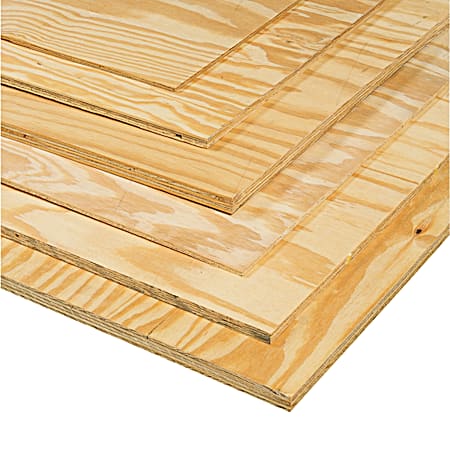 Weekes Forest Products 3/4 x 4 x 4 Pre-Cut Plywood Handi-Panel