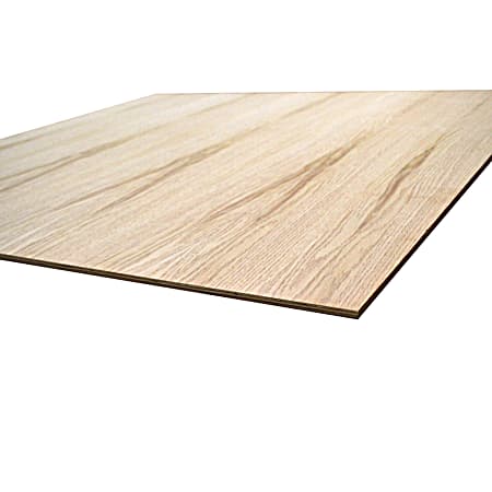 1/4 x 4 x 4 Red Oak Plywood Handi-Panel