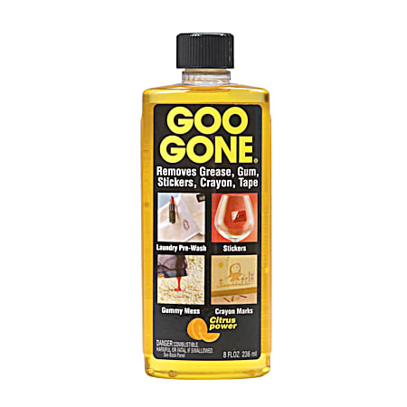 Goo Gone 8 oz Liquid Adhesive Remover