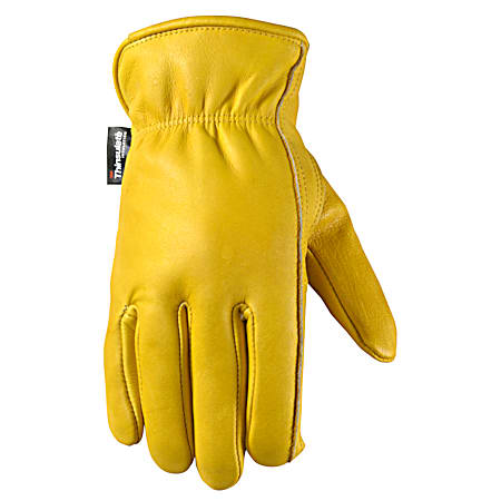 Men's Insulated Grain Cowhide Gloves