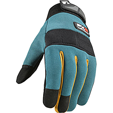 Men's FX3 Synthetic Leather Touchscreen Hybrid Utility Gloves