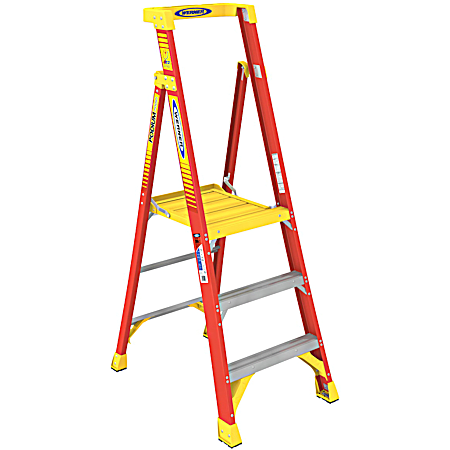 3 ft Type IA Fiberglass Podium Ladder