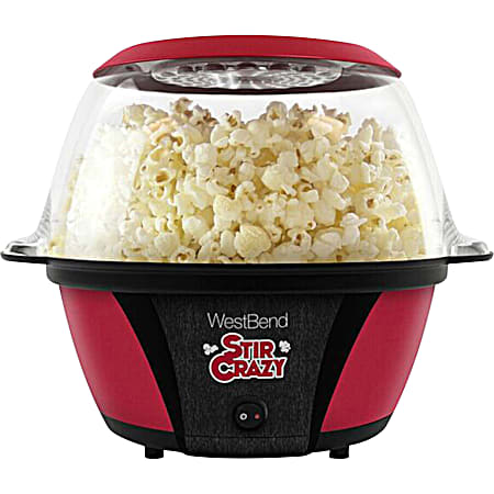West Bend Stir Crazy 6 qt Electric Popcorn Popper