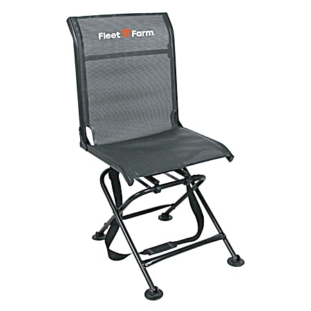 Black 360 Comfort Swivel Chair