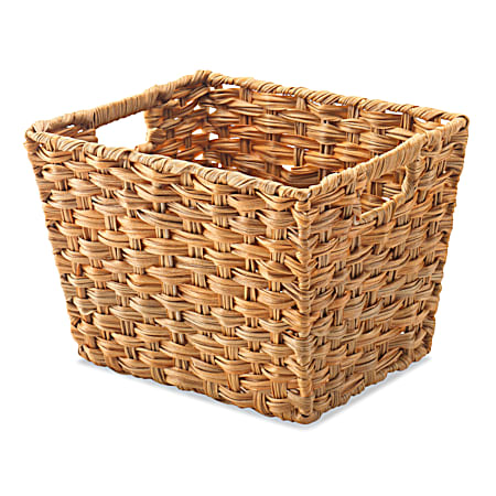 Whitmor Split Rattique Small Tote
