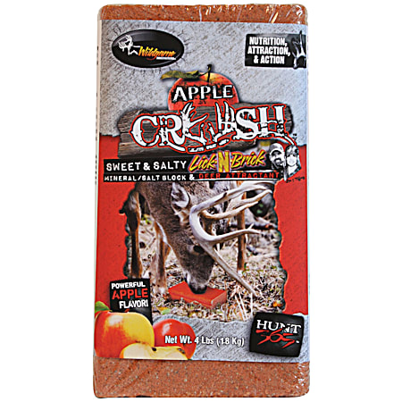 Apple Crush 4 lb Deer Salt Block