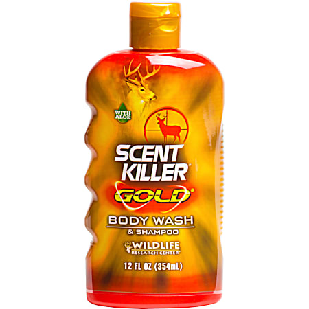 Scent Killer Gold 12 oz Body Wash & Shampoo