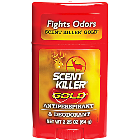 Scent Killer Gold 2.25 oz Antiperspirant & Deodorant Stick