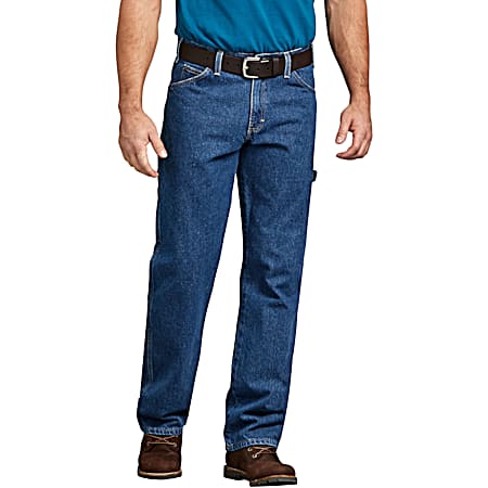 Men's Stonewashed Carpenter Relaxed Fit Jean