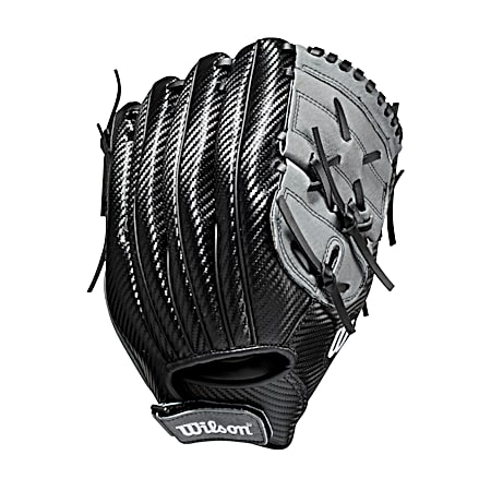 Youth Black/Carbon/White 12 in A360 Utility Baseball Glove