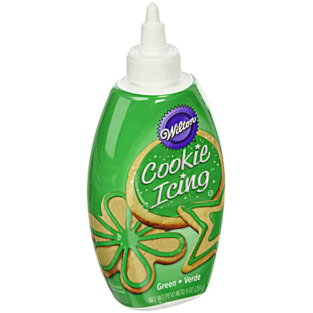 9 oz Green Quick-Setting Cookie Icing