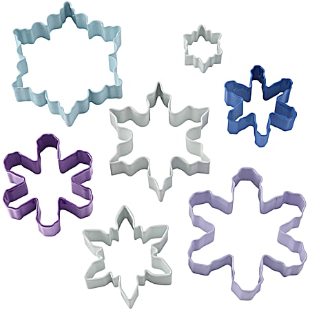 7 Pc. Snowflake Cookie Cutter Set