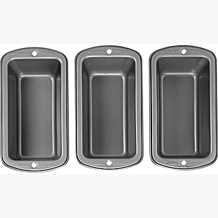 Recipe Right Mini Loaf Pan Set - 3 pc