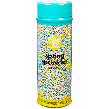 4.97 oz Spring Nonpareils Sprinkles