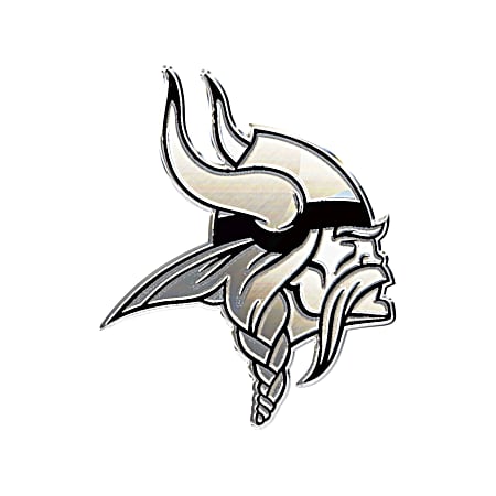 Minnesota Vikings Logo Chrome Auto Emblem