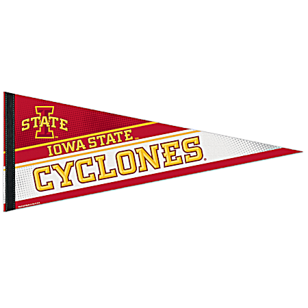 Iowa State Cyclones Logo Premium Pennant