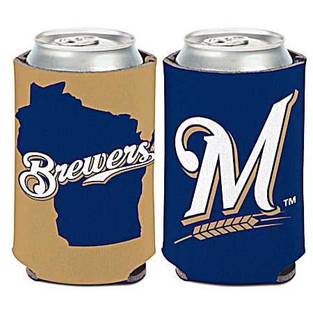 Milwaukee Brewers Neoprene Can Cooler