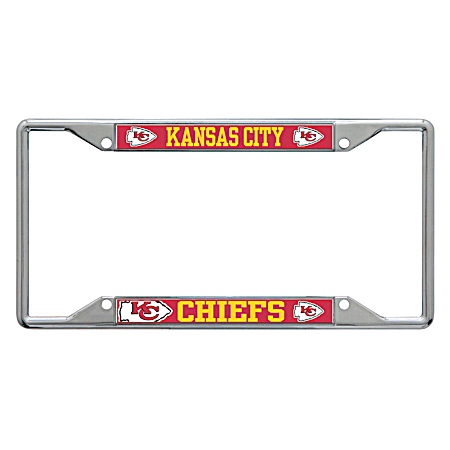 Kansas City Chiefs Mega License Plate Frame