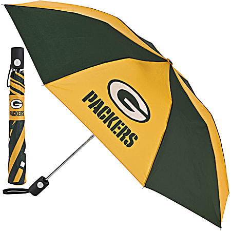 Green Bay Packers 42 in Auto-Folding Umbrella