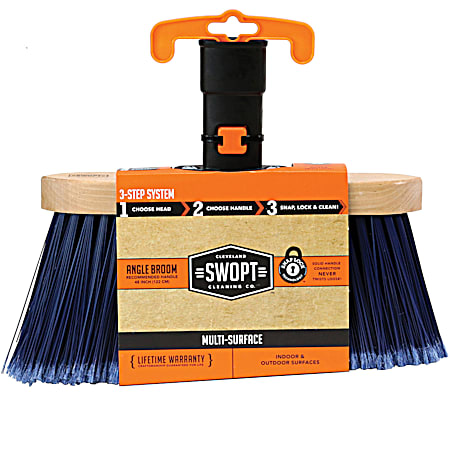 SWOPT Premium Multi-Surface Angle Broom Head