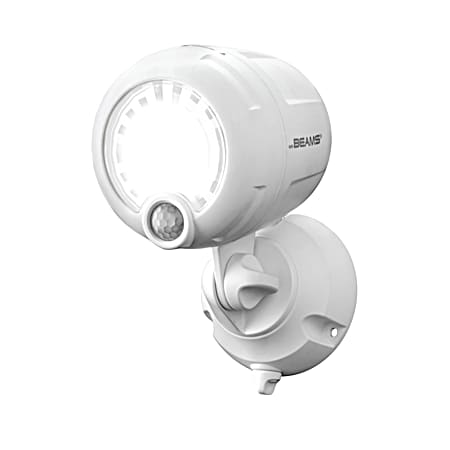 White 200 Lumen Wireless XT Motion Security LED Spotlight